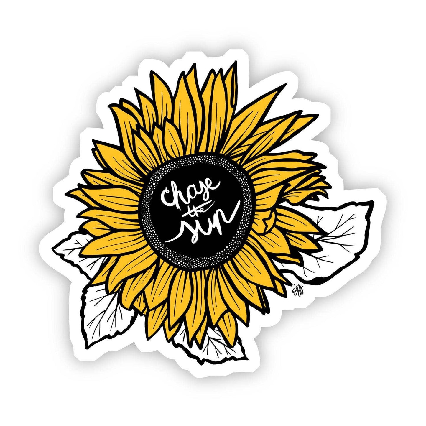 Chase the Sun Sunflower Sticker