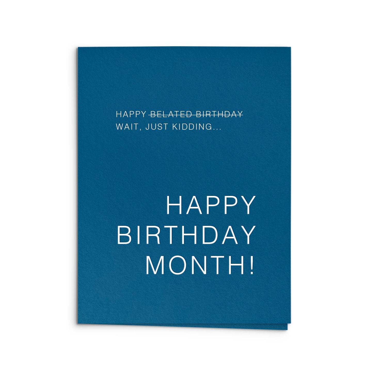Happy Birthmonth Greeting Card