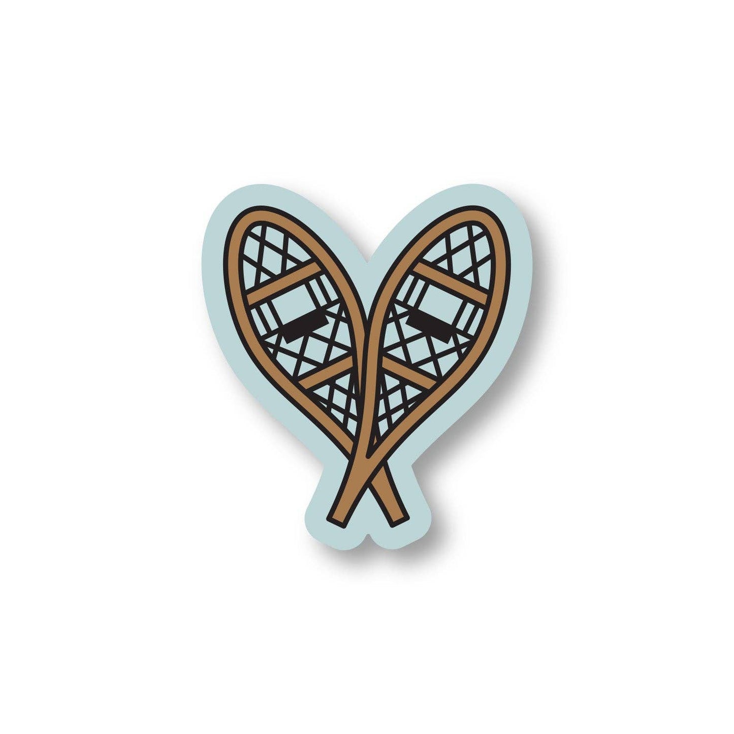 Snowshoes Sticker