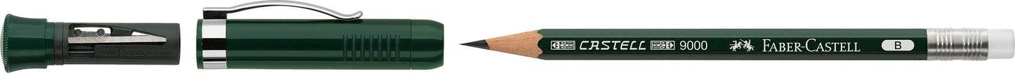 Perfect Pencil, Castell 9000 with Built-in Sharpener Cap