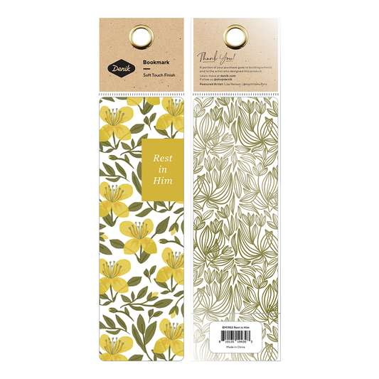 Rest in Him - Bookmark