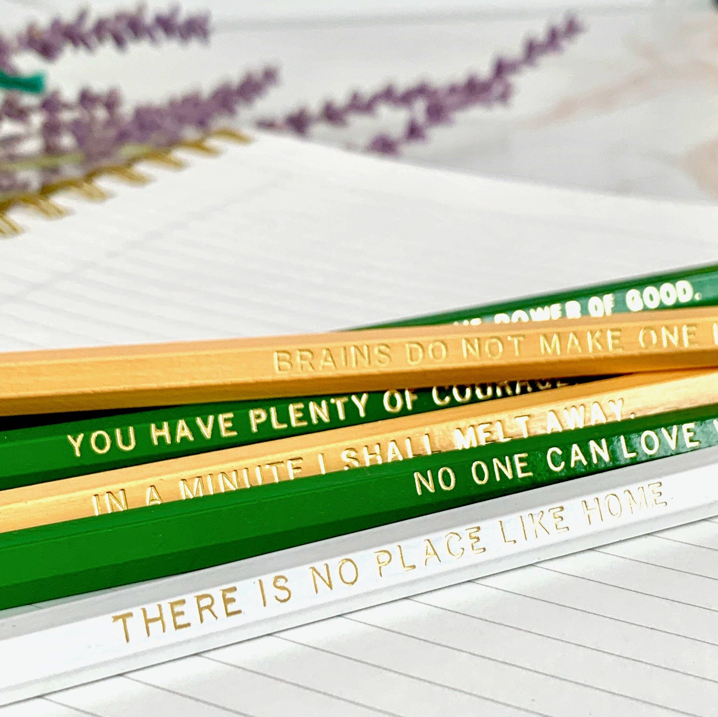Wizard of Oz Quote Pencils, Classic Books for Children
