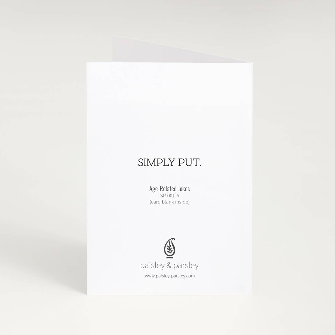 How Old - Greeting Card