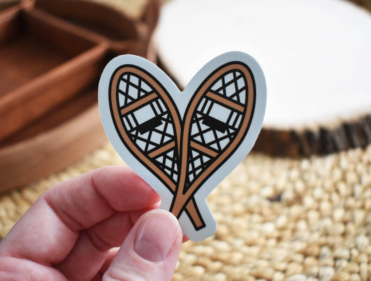 Snowshoes Sticker