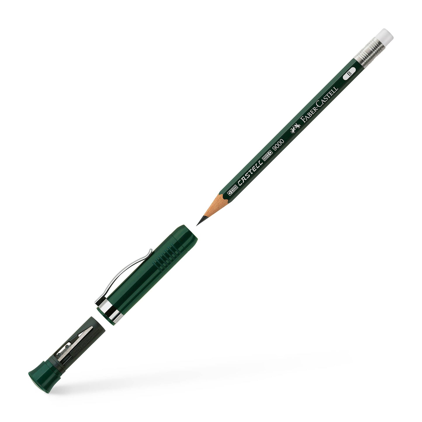 Perfect Pencil, Castell 9000 with Built-in Sharpener Cap