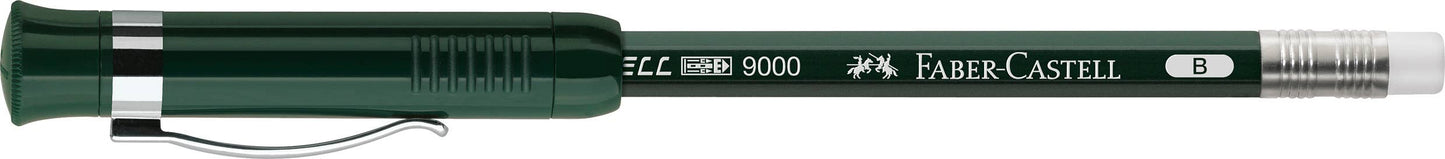 Perfect Pencil, Castell 9000 with Built-in Sharpener Cap